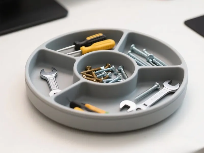 收纳盘 圆形四分格 玄关收纳 收纳小碟子 钥匙小零件收纳盘子storage tray
