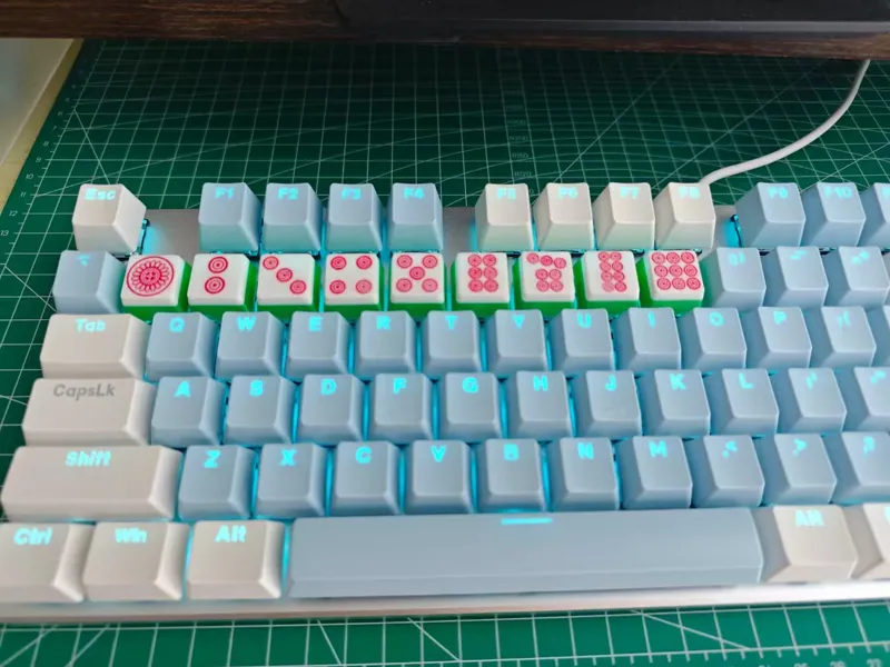 麻将键帽