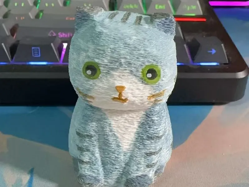 可爱的小猫（涂色）
