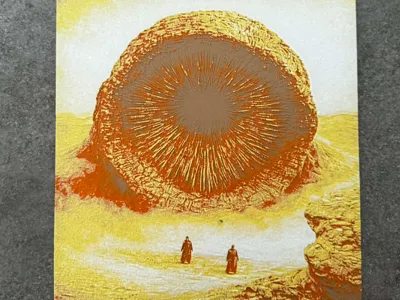 Dune Sandworm HueForge