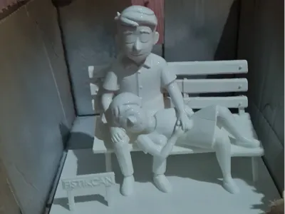 aşıklar - The Lovers Sculpture 