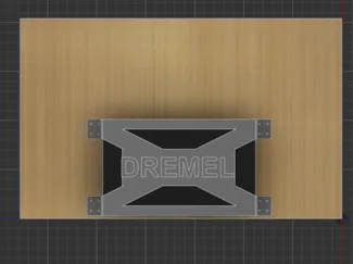 Soporte maletin dremel 