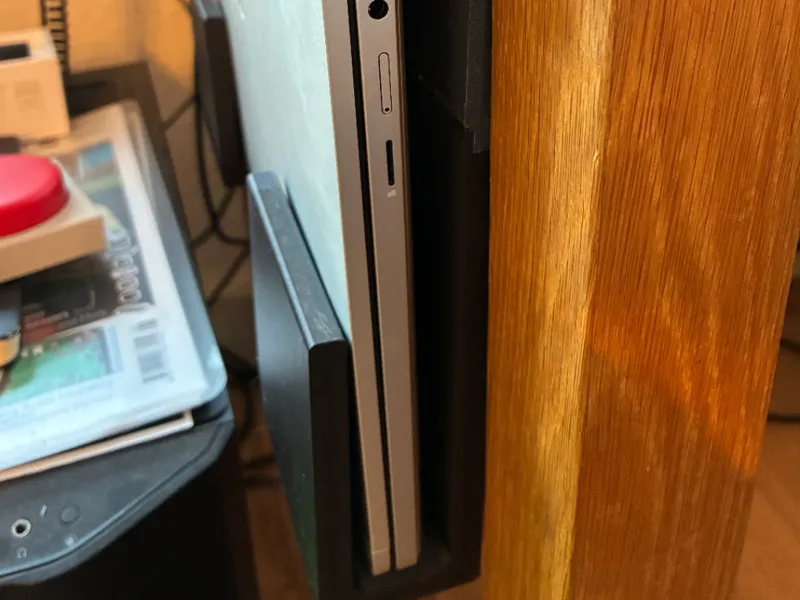 Desk Laptop Side Holder