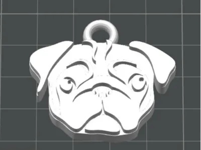Dog Keychain