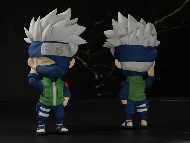 Chibi Kakashi - Naruto