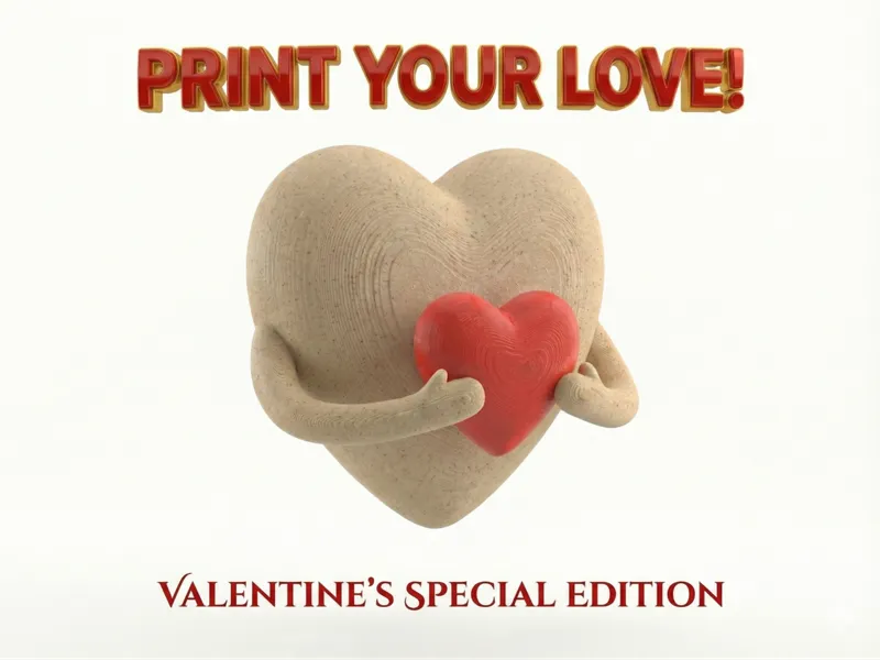 Double Heart Hug - Valentine's Day Figurine