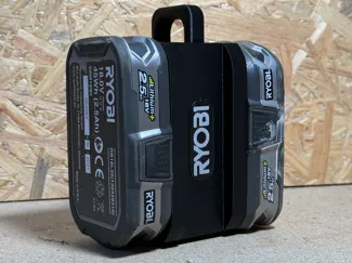 Ryobi 18V Battery Caddy – Dual 18V Battery Holder