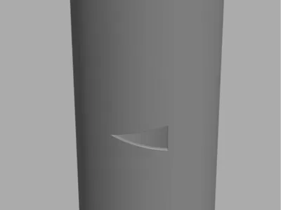 Tube to widen Filamentspools for the christmasligh