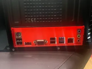 昂达H610主板IO挡板