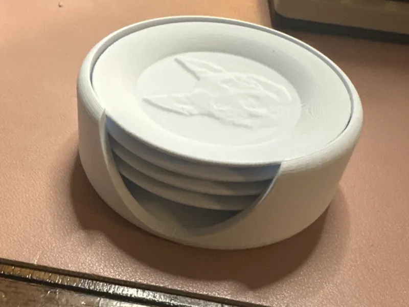 Soy Sauce Relief Blanks and Container