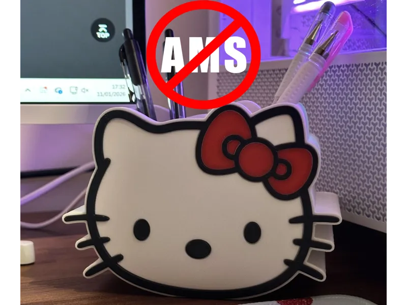 Hello Kitty Plant Pot/Pen Pot