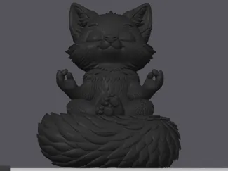 Meditation Fox