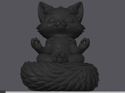 Meditation Fox