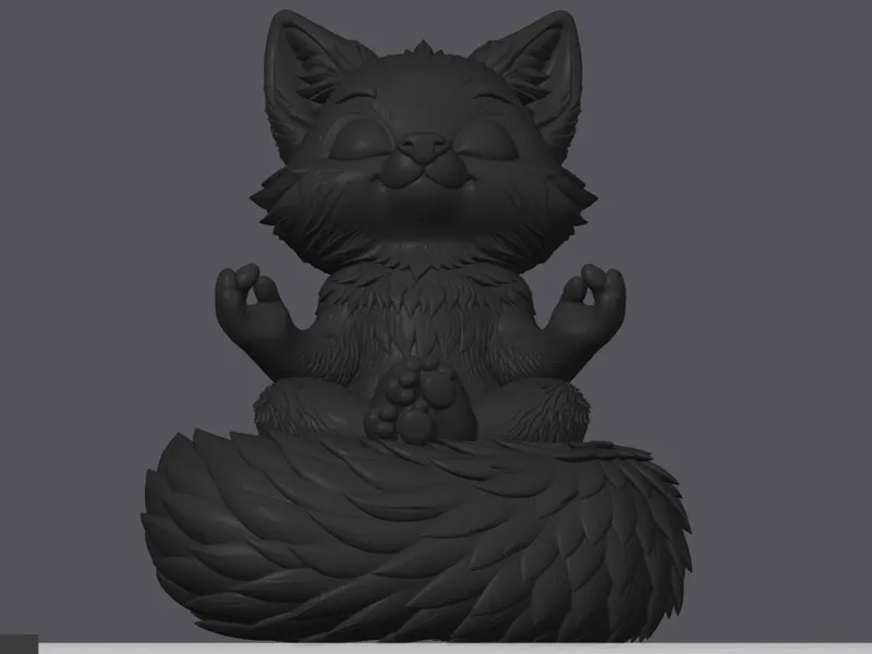 Meditation Fox
