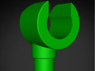 main figurine plastique L3g0