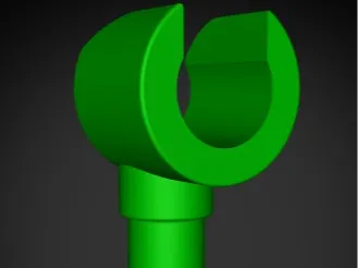 main figurine plastique L3g0