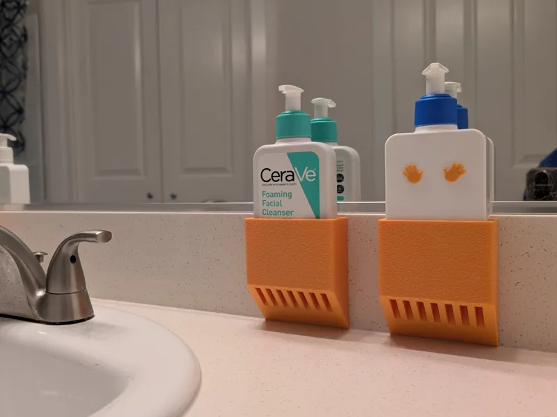 Bathroom Counter Top Organizer  (bottle included)