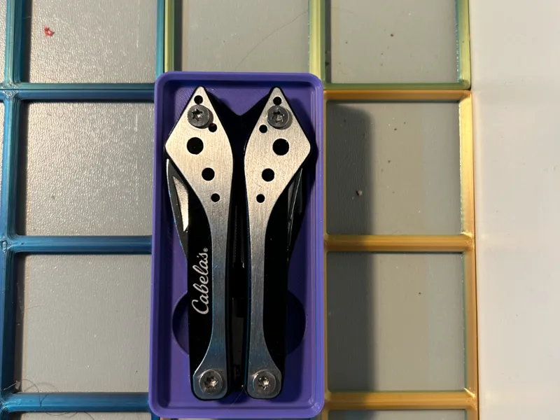 Cabela's multitool gridfinity box 