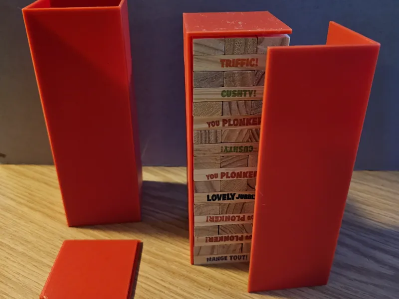 Mini Jenga Case and Guide