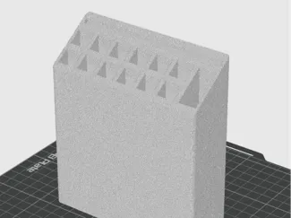 Highlighter Organizer With Stencil slot
