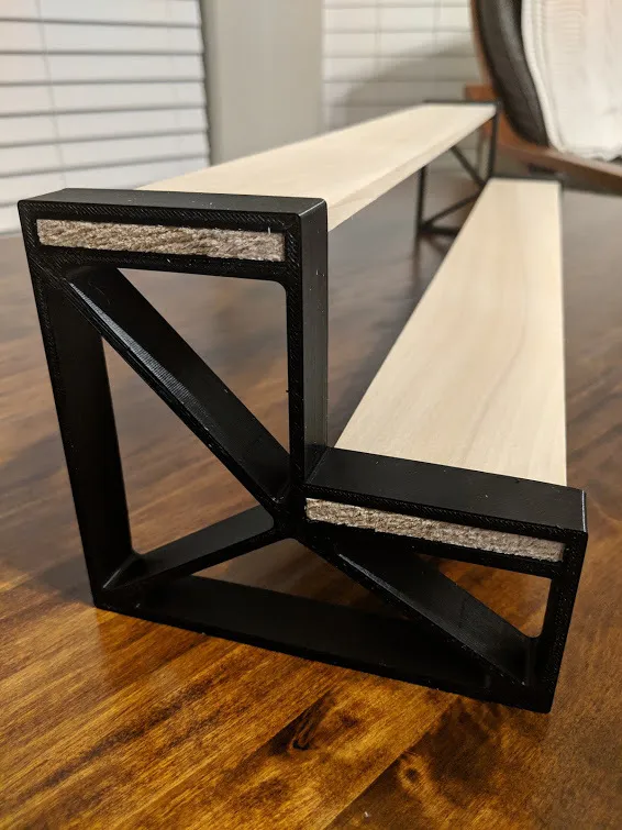 Easy Brackets for Spice Rack/Shelves