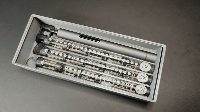 Gridfinity Xiaomi Wowstick Screwdriver Set Caddy