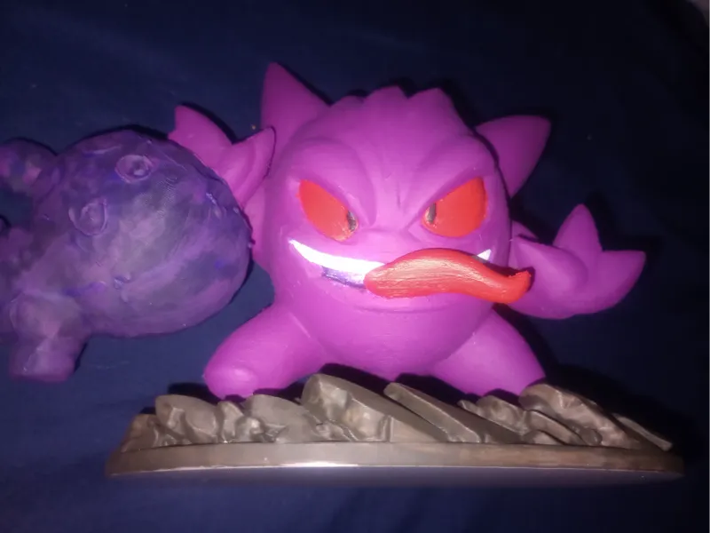 gengar atacando