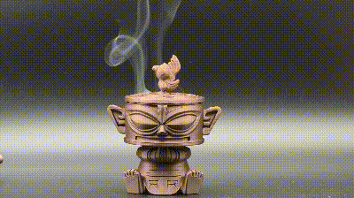 三星堆主题香炉