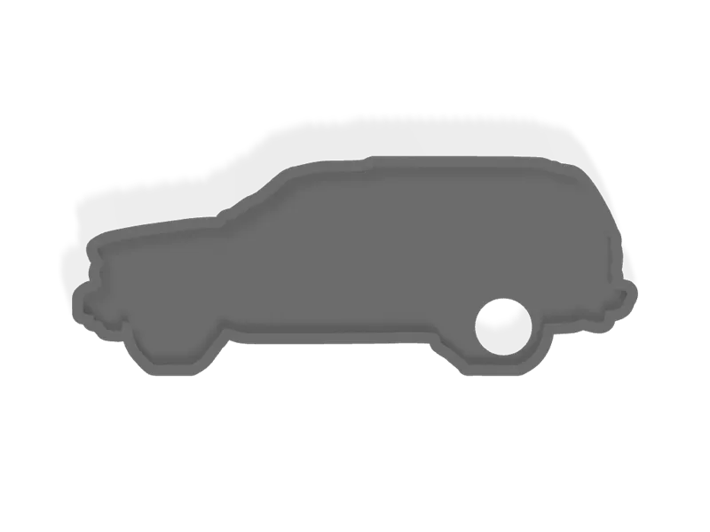 GMT400 90s Chevy Tahoe Keychain