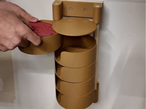5 Inch Sanding Disc Organizer