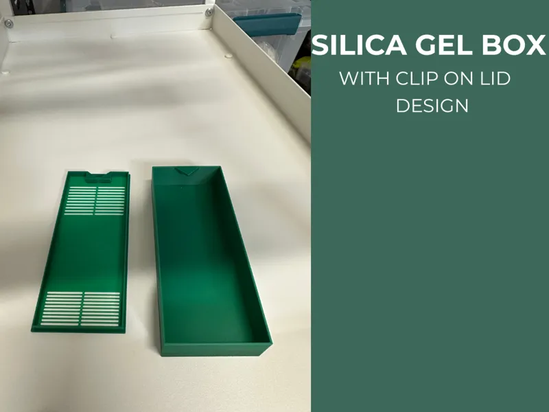 Silica Gel Box with Clip
