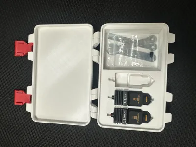 Storage box for three H2D/H2S/P2S hotends with silicone socks