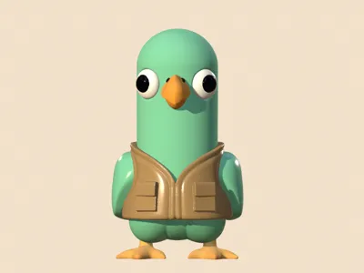 Escape from Duckov - Green Duck