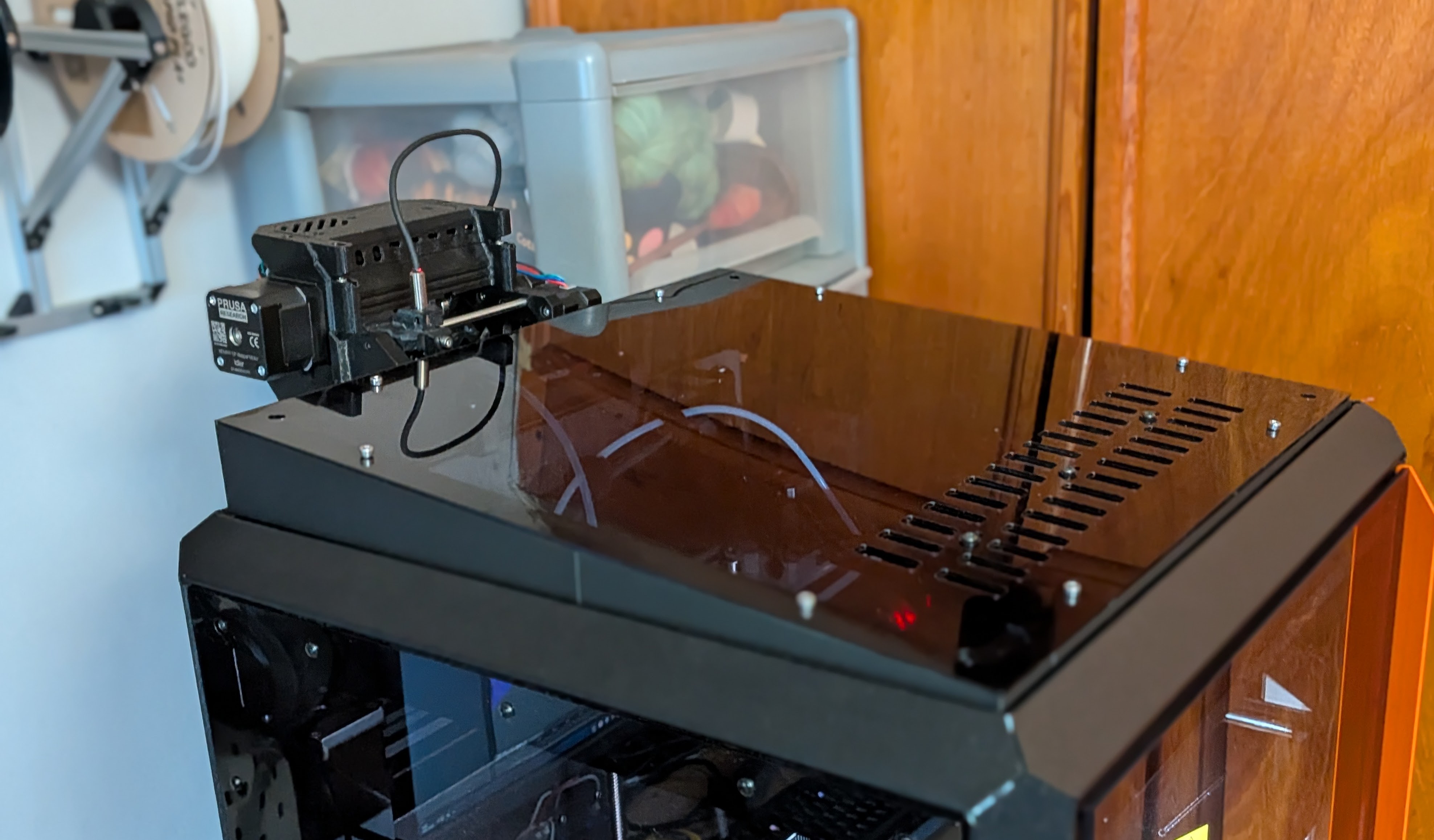MMU3 CORE One mod with stock top cover