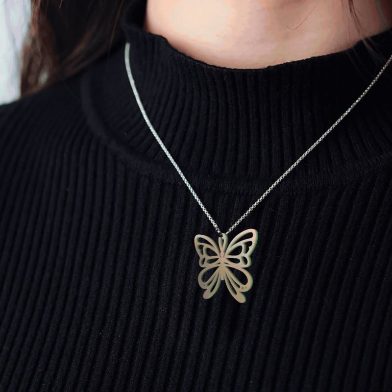 butterfly necklace