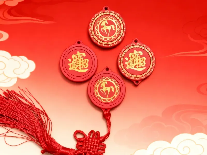 2026年 马年 招财进宝 车载/随身挂件