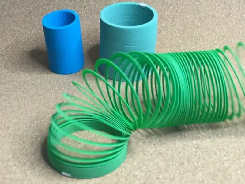 Mr. Slinky (programmatically generated G-code)