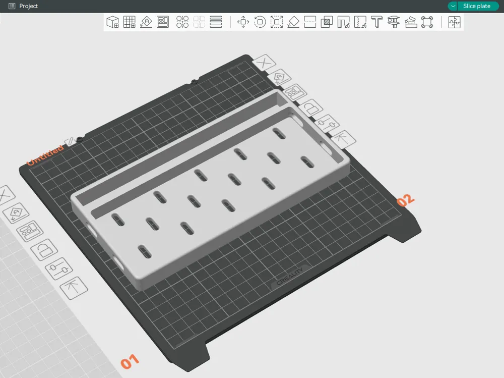 Monitor Riser with skadis ikea - Free 3D Print Model - MakerWorld
