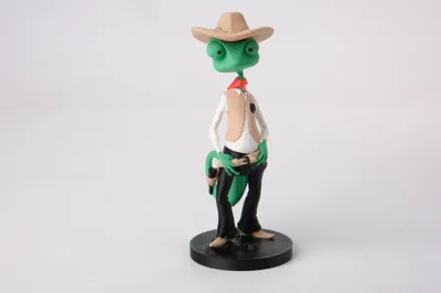 Rango Figurine – Stylized Western Cartoon Art - Free 3D Print Model ...