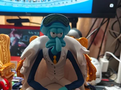 Bikini Bottom's Three Admirals Squidward