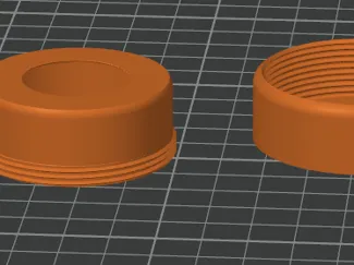 Tea light threads