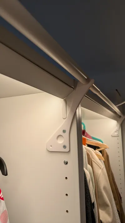 NEW PAX RÄCKA Curtain Rail Mount