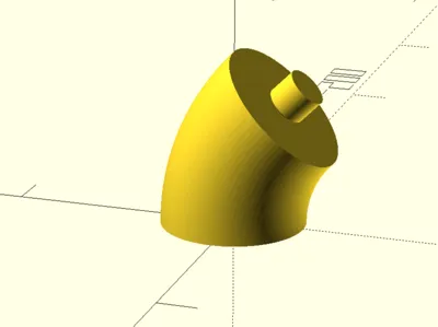 Parametric Exhaust Mockup
