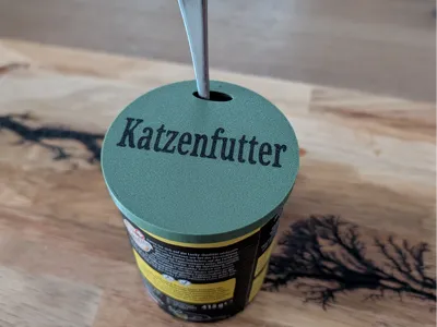 Lid for cat food cans