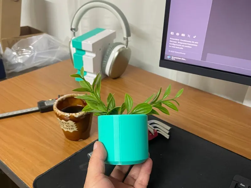 Maceta para setup
