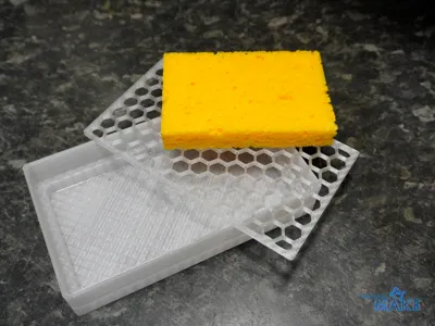 Kitchen Sponge Box Holder – Sink Organizer