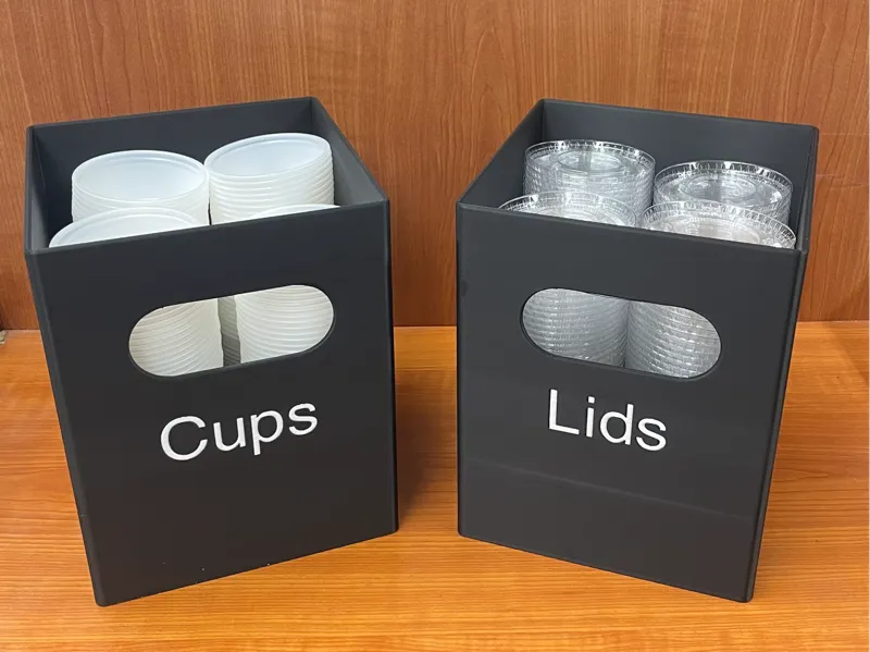 1.5oz Cup / lid Storage Container 