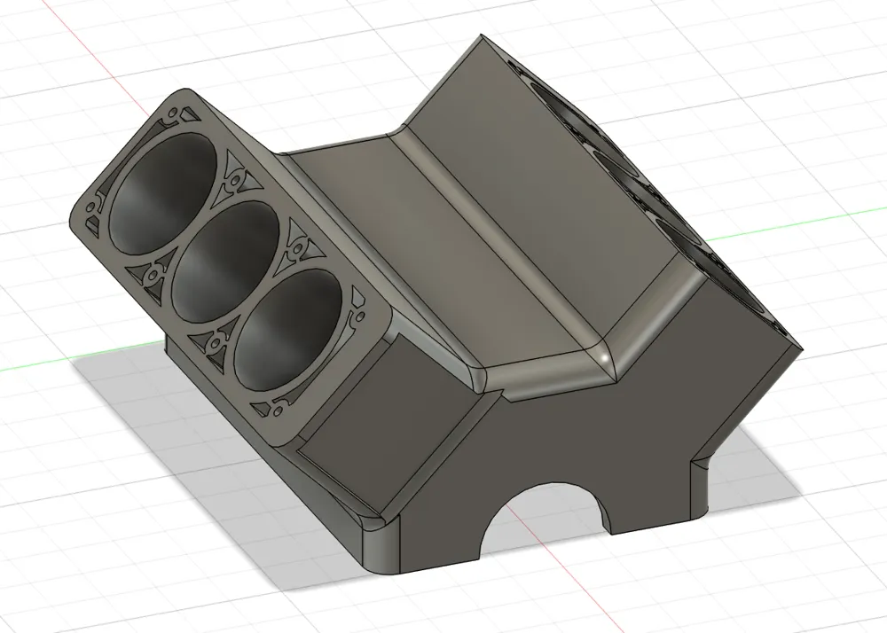 V6 Engine - Engine cover - Free 3D Print Model - MakerWorld