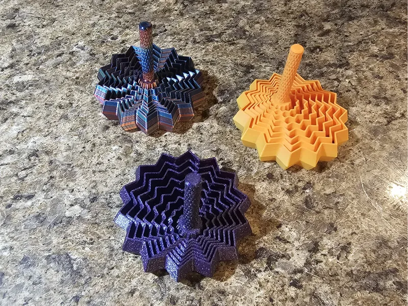 14 Point Star Expanding Fidget