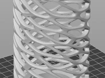 Multi funcional voronoi vase holder lamp G00